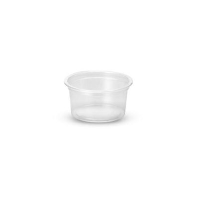 500un Pote Plástico 200ml G310 com Tampa Cristal Galvanotek