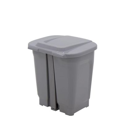 Lixeira Tramontina T-Force em Polipropileno Cinza 25 L