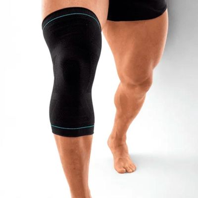 Joelheira Training Knit 3D N1 Sport Preta Tamanho M