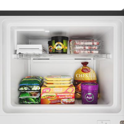 Geladeira Duplex Consul CRM53MK Inverter 455L Frost Inox / 110