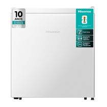 Frigobar Hisense RR58NW com Porta Reversível Branco – 44 litros