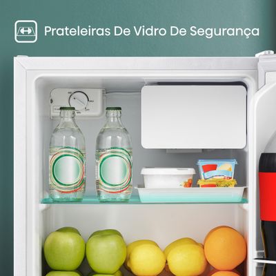 Frigobar Hisense RR58NW com Porta Reversível Branco – 44 litros Branco / 110