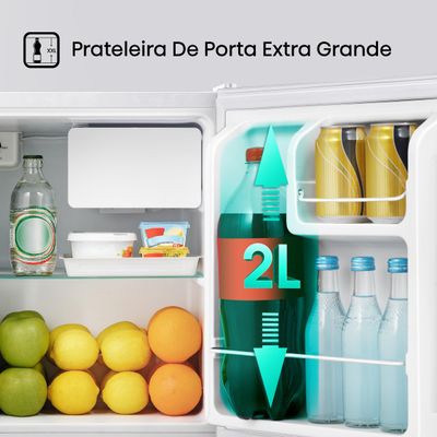 Frigobar Hisense RR58NW com Porta Reversível Branco – 44 litros Branco / 110