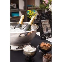 Champanheira Tramontina em Aço Inox 36 cm de diâmetro 12,4 L