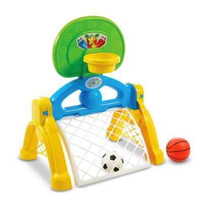 Brinquedo Infantil Centro Esportivo 2 em 1 Maral