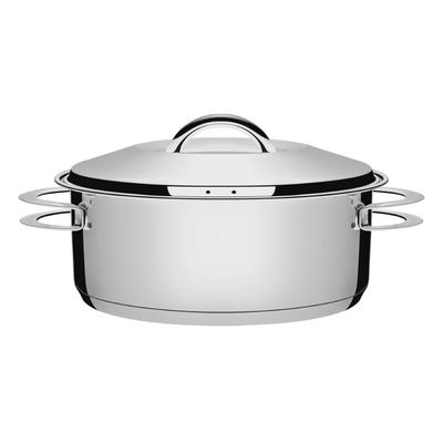 Jogo de Panelas Tramontina Solar 3 Peças Aço Inox Fundo Triplo