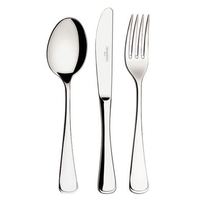 Faqueiro Tramontina Mônaco 101 Peças Aço Inox com Detalhes no Cabo