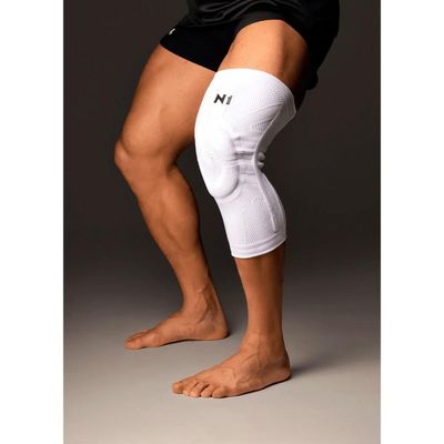 Joelheira PRO Knit 3D N1 Sport Branco Tamanho GG