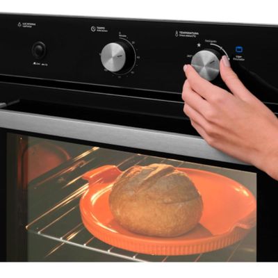 Forno a Gás de Embutir Fischer Infinity 78 litros com Grill 220V