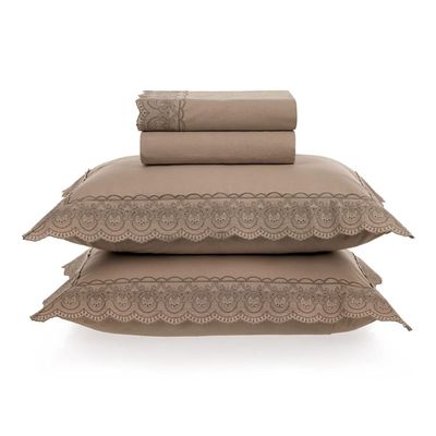 Jogo de Cama Queen 200 Fios Karsten 100% Algodão Alice Fendi