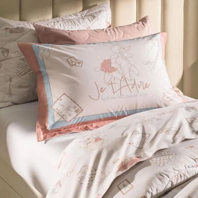 Jogo de Cama Casal Karsten Infantil Jolie 220x250cm 100% Algodão