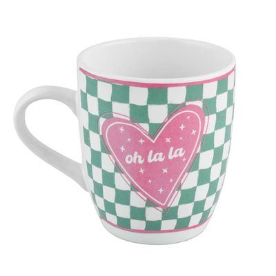 Caneca Cazza Mix em Cerâmica 330ml - Item Sortido UNICA
