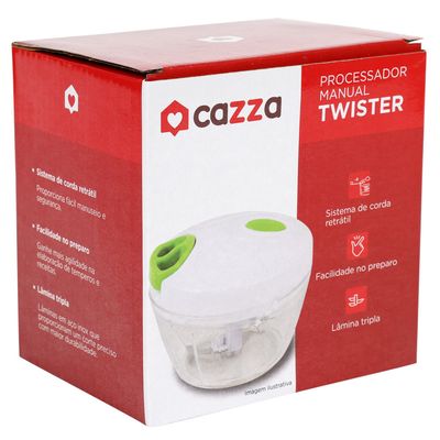 Mini Processador Manual Cazza Twister UNICA