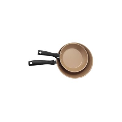 Conjunto de Frigideiras Antiaderente Tramontina Turim Vermlho com 2 Peças UNICA