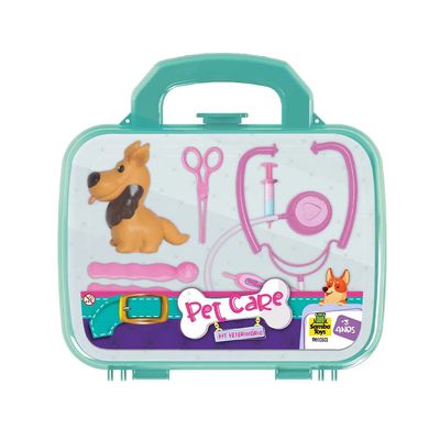 Maleta Pet Care Samba Toys com Acessórios UNICA