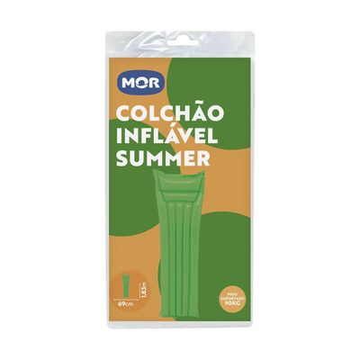 Colchão Inflável Mor Summer 183x69cm - Item Sortido UNICA