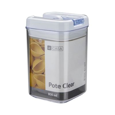 Pote Hermético Le Clear 800ml UNICA