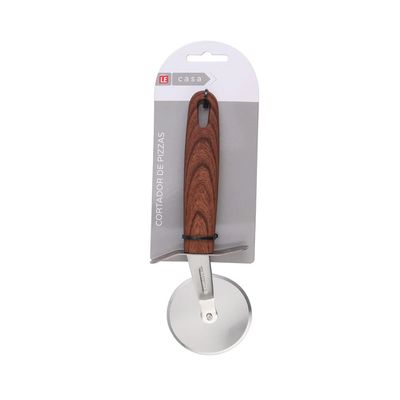 Cortador de Pizza Le em Inox com Cabo de Madeira UNICA