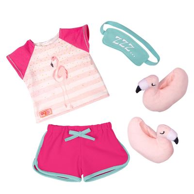Pijama Com Tapa Olho E Pantufas - Our Generation