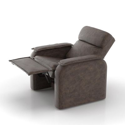Poltrona Reclinável Comfort Camurça Marrom
