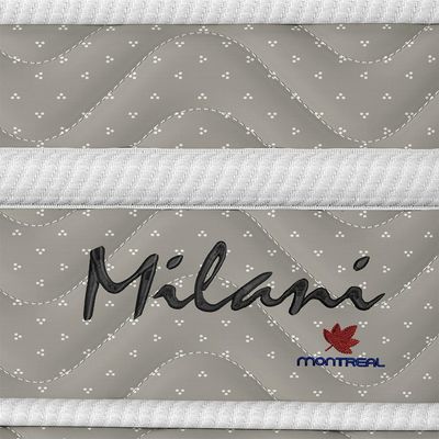 Colchão Solteiro Milani Mola Verticoil (26x88x188) Bege