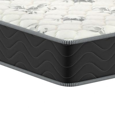 Colchão Solteiro Jade D28 (24x88x188) Preto e Branco