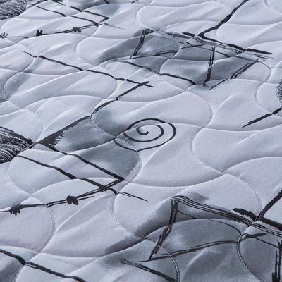 Colchão Queen Imperial Molas Verticóil (23x158x198) Preto e Cinza