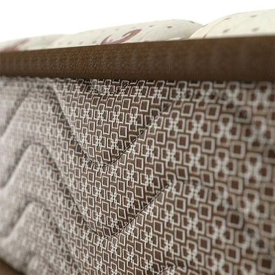 Colchão Casal Petúnia D45 (20x138x188) Bege e Marrom