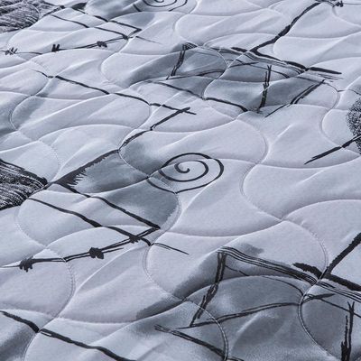 Colchão Casal Imperial Molas Verticóil (23x138x188) Preto e Cinza