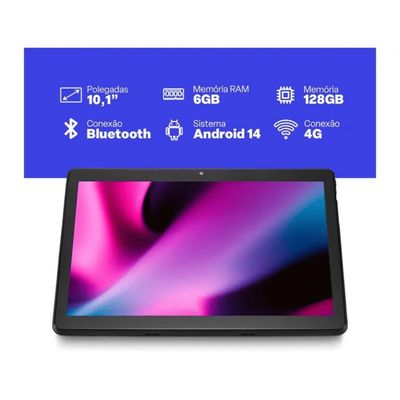 Tablet Multilaser M10 10" 4G 128GB