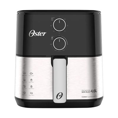 Fritadeira Eletrica INOX sem óleo 4,6L 127V
