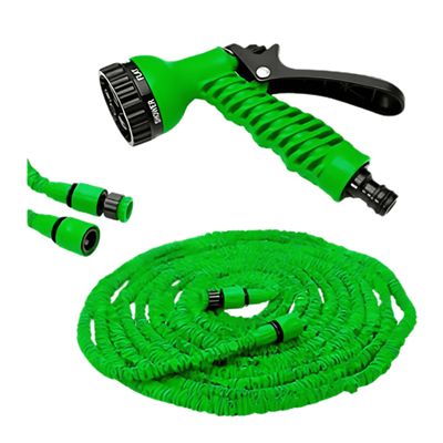 Mangueira Kepper Latex 9MTS Conector ABS Verde
