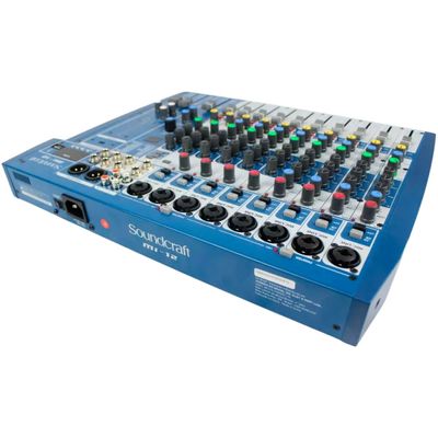 Mixer Analogico Soundcraft MI-12 Bluetooth e USB