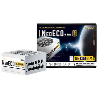 Fonte ANTEC Neoeco NE850G M White 850W 80 PLUS
