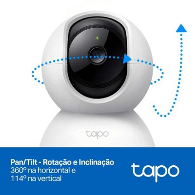 Camera de Seguranca 360º WI-FI 1080P Tapo TC70