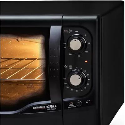 Forno 44L Fischer Eletrico Gourmet GRILL - 9741-79187 BLACK 110V