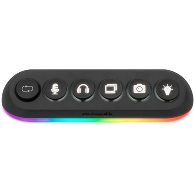 Hub 5 Portas USB 3.0 DECK 5 Preto Streamplify
