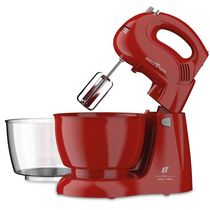 Batedeira Britania Perola Cristal Duo 4VEL 500W - 33401219 Vermelho 110 VOLTS