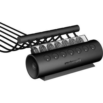 Hub Gamer CTRL 7 Preto 7 Portas USB 3.0 Streamplify