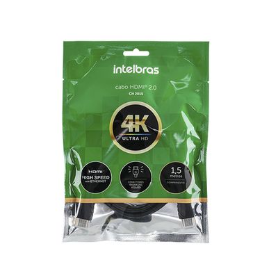 Cabo Conector HDMI 2.0 - 1,5M CH 2015 Intelbras