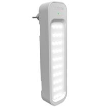Luminaria de Emergencia Autonoma Intelbras Lea 30L - 4630032 Branco Bivolt