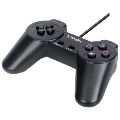 Controle para PC com Fio USB Modelo PLAY 1 Preto