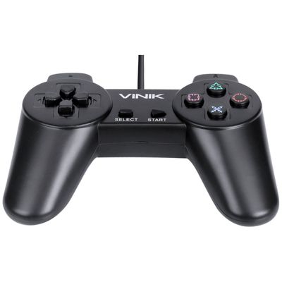 Controle para PC com Fio USB Modelo PLAY 1 Preto