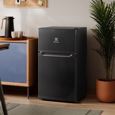 Mini Geladeira Frost Free 83L Inverter Bivolt Duplex Preta (EMD1B) Bivolt