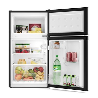 Mini Geladeira Frost Free 83L Inverter Bivolt Duplex Preta (EMD1B) Bivolt
