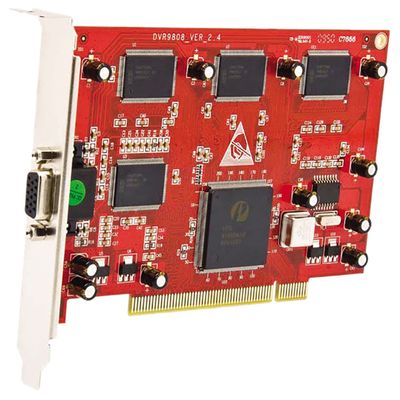 Kit Placa DVR Seykon PCI SK-9808