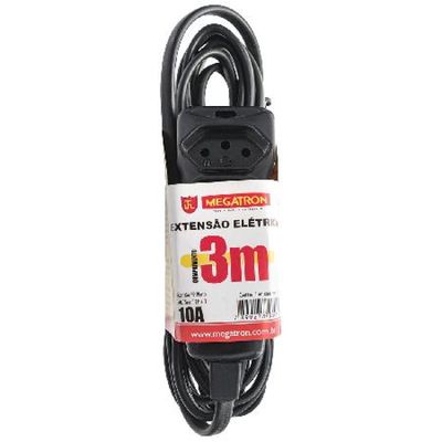 Extensao Cabo PP Plano 3X0,75 3 Metros