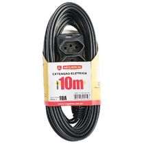Extensao Cabo PP Plano 3X0,75 10 Metros