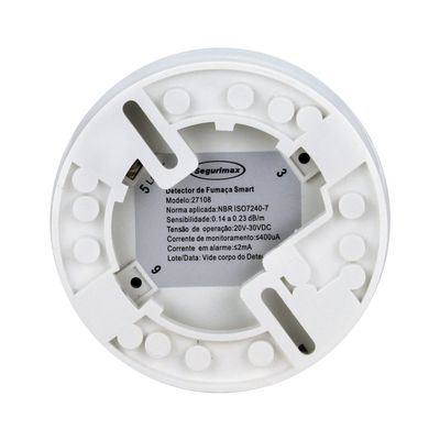 Segurimax Detector Optico de Fumaca