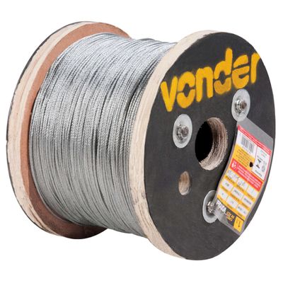 Cabo de ACO Galvanizado Vonder 1,5MM 6X7 Bobina 500M
